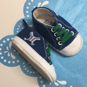 Baby Gear baseball shoes baby walkers blue 3-6 m